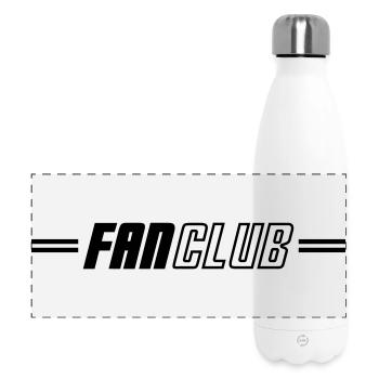 Fan Club Verein - Panorama Isolierflasche 500 ml - Weiß - Vorne
