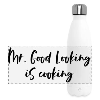 Mr. Good Looking cuisine - pour les chefs sexy - Gourde isotherme panoramique 500 ml - blanc - Devant