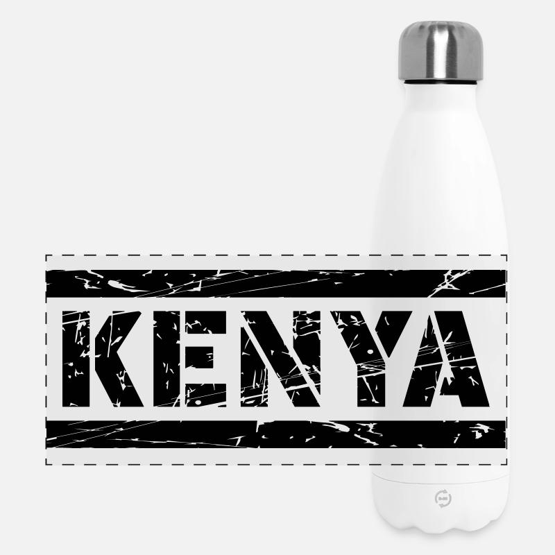 Kenya - Panoramic Thermal Bottle 500 ml - white