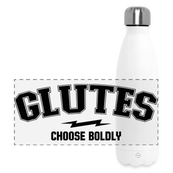 Varsity Arch – Gesäßabteilung - Panorama Isolierflasche 500 ml - Weiß - Vorne