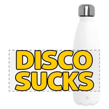 Disco Sucks - Panoramic Thermal Bottle 500 ml - white - Front