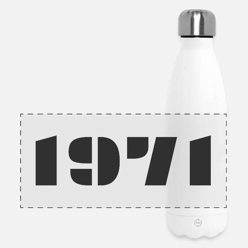 1971 - Panoramic Thermal Bottle 500 ml - white