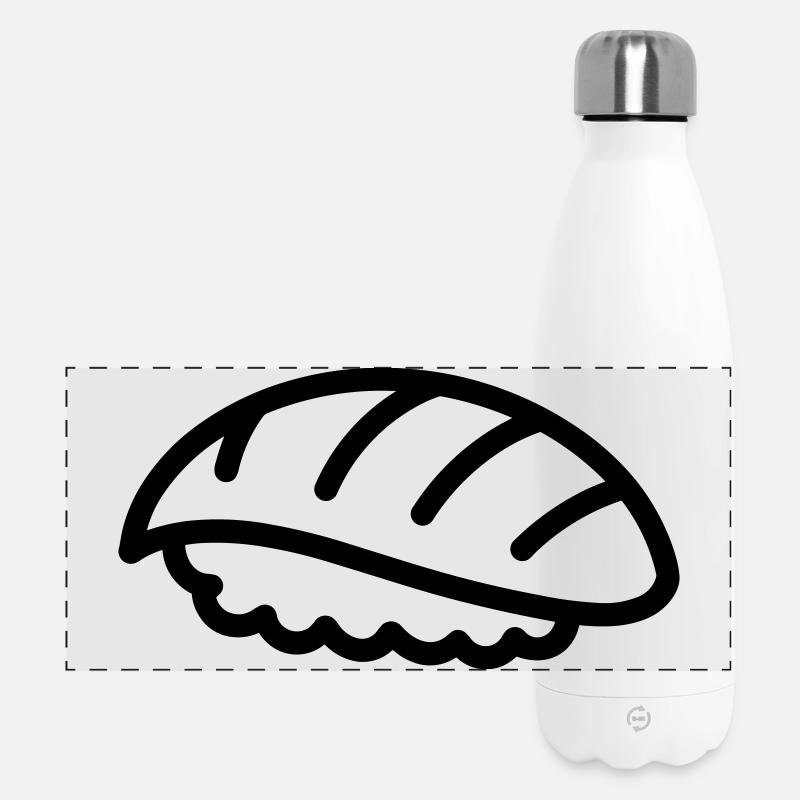 sushi - Panoramic Thermal Bottle 500 ml - white