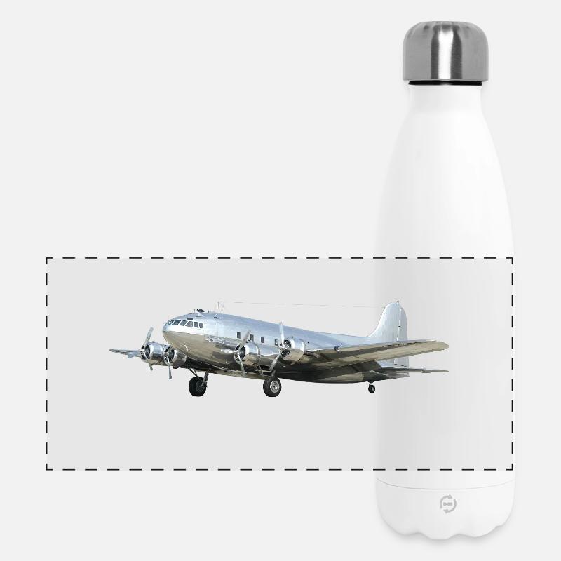 Modèle 307 Stratoliner - Gourde isotherme panoramique 500 ml - blanc