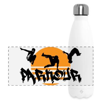 Parkour - Panoramic Thermal Bottle 500 ml - white - Front