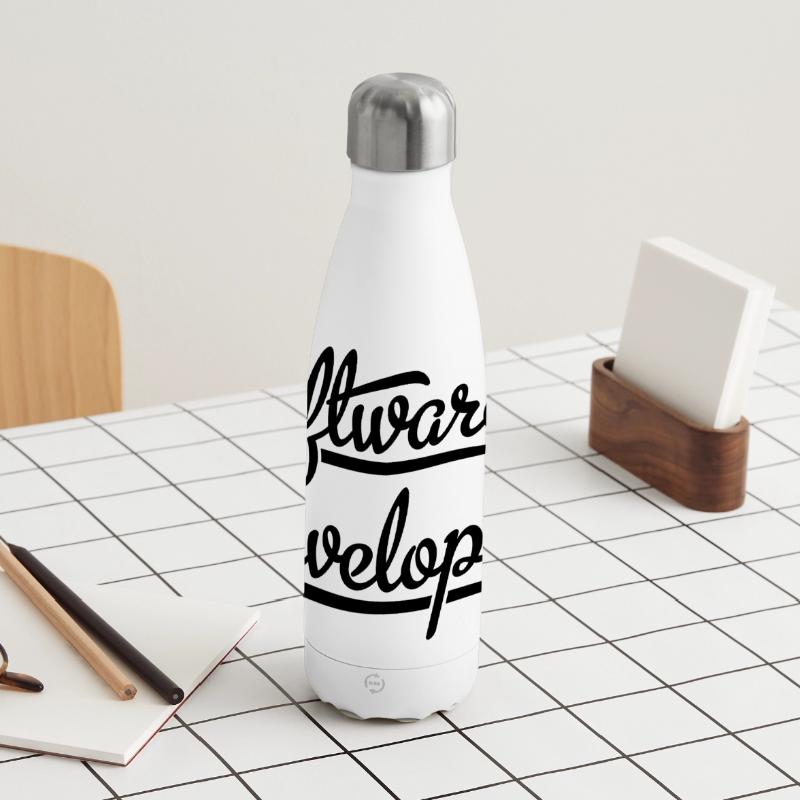 Software Developer Panorama Isolierflasche 500 ml