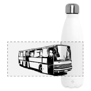 Setra Bus Setra S215 UL - Panorama Isolierflasche 500 ml - Weiß - Vorne