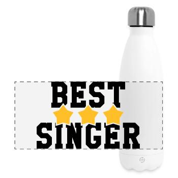 Best Singer - Panoramic Thermal Bottle 500 ml - white - Front
