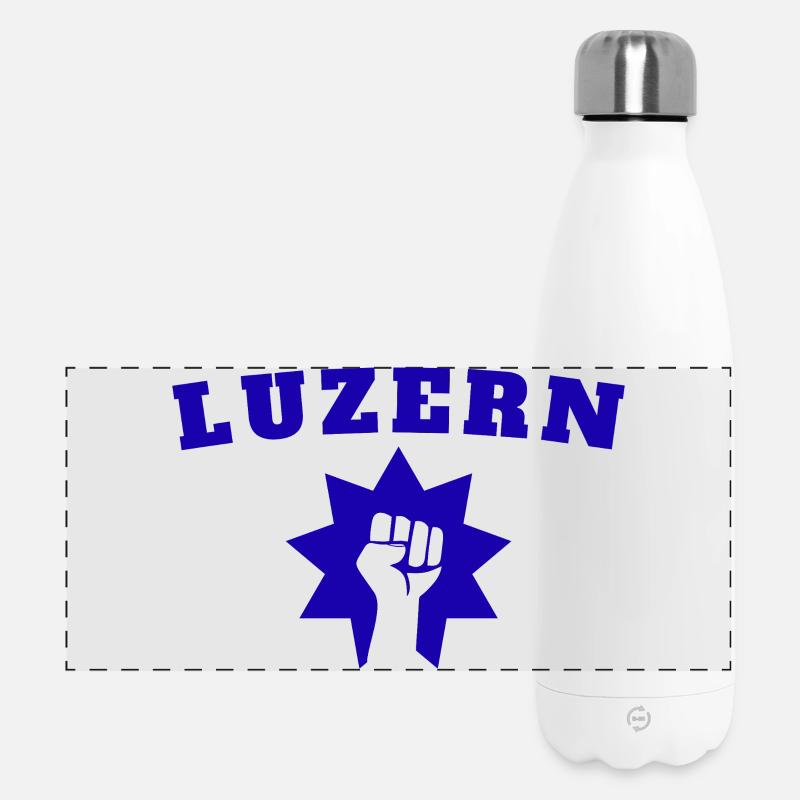 Lucerne - Panoramic Thermal Bottle 500 ml - white
