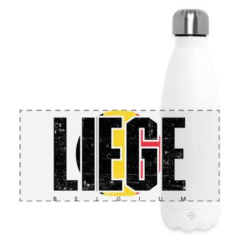 Geometric 34 Dual Glyph - Panoramic Thermal Bottle 500 ml - white - Front