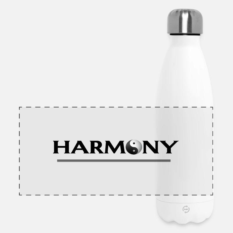 Harmony - Panorama Isolierflasche 500 ml - Weiß