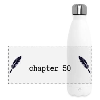 chapter 50 Birthday - Panoramic Thermal Bottle 500 ml - white - Front