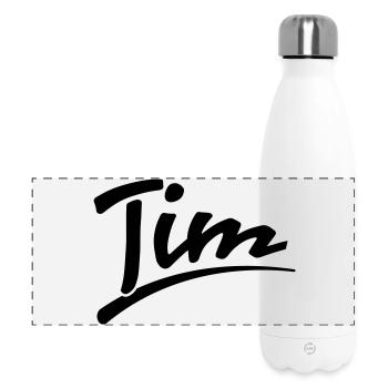 Tim | tim - Gourde isotherme panoramique 500 ml - blanc - Devant