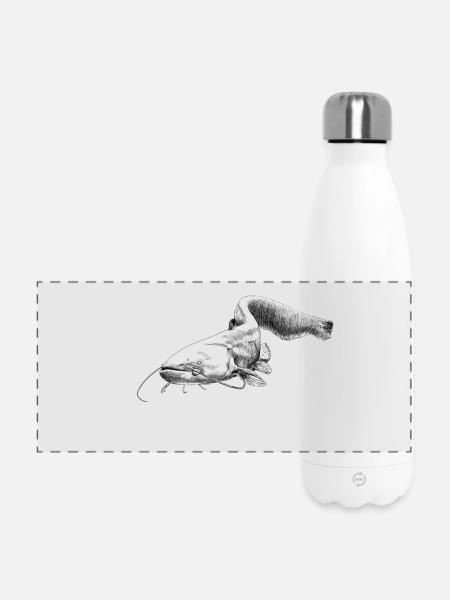 Wels - Panorama Isolierflasche 500 ml - Weiß