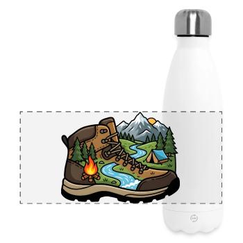 Camp Adventure Boot - Panoramic Thermal Bottle 500 ml - white - Front