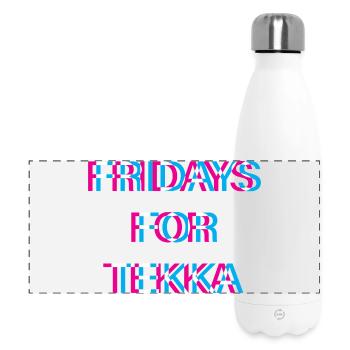 Hardtekk Tekk - Panoramic Thermal Bottle 500 ml - white - Front