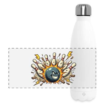 Bowling Club - Panoramic Thermal Bottle 500 ml - white - Front