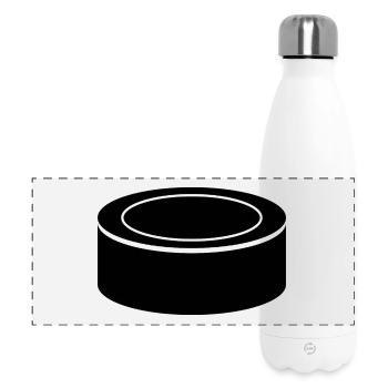 Hockey Puck - Panoramic Thermal Bottle 500 ml - white - Front