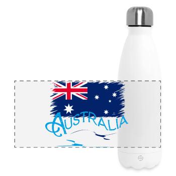 Australie - Gourde isotherme panoramique 500 ml - blanc - Devant