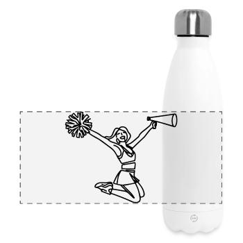 Cheerleader - Panoramic Thermal Bottle 500 ml - white - Front