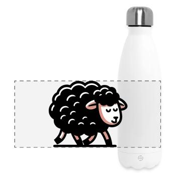 Black Sheep - Panoramic Thermal Bottle 500 ml - white - Front