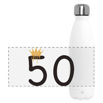 50 - Panoramic Thermal Bottle 500 ml - white - Front