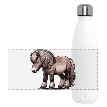 Pony - Panoramic Thermal Bottle 500 ml - white - Front