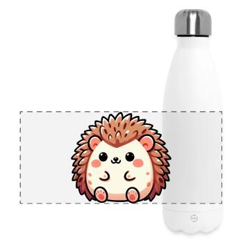 Hedgehog - Panoramic Thermal Bottle 500 ml - white - Front