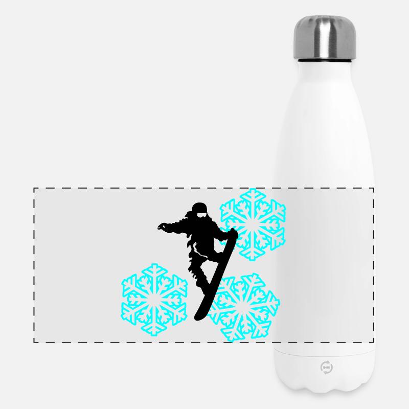 Slopestyle - Panoramic Thermal Bottle 500 ml - white