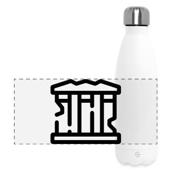 ruines - Gourde isotherme panoramique 500 ml - blanc - Devant