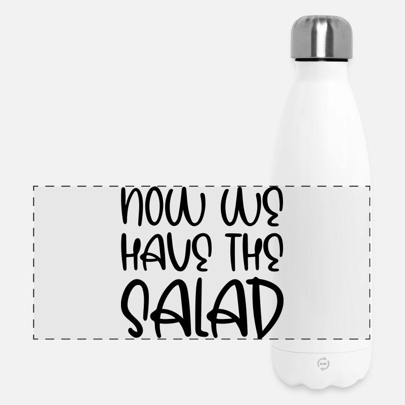 Now we have the salad - Panoramic Thermal Bottle 500 ml - white