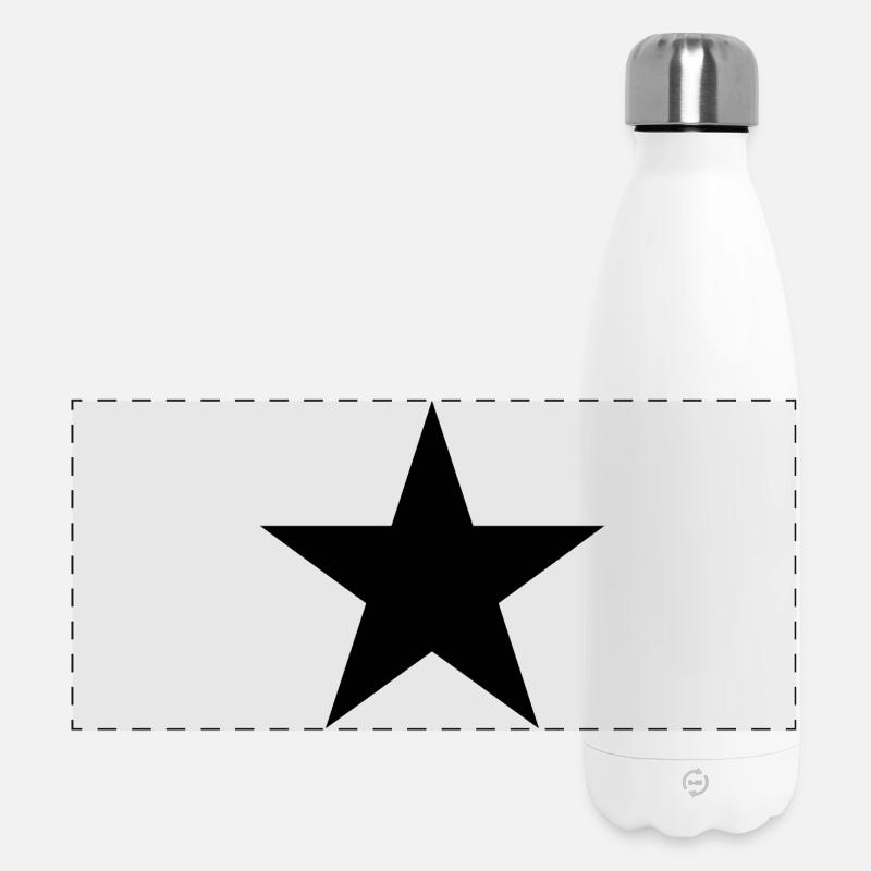Star Black - Panoramic Thermal Bottle 500 ml - white