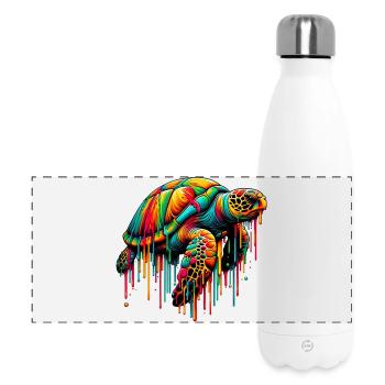Turtle - Panoramic Thermal Bottle 500 ml - white - Front