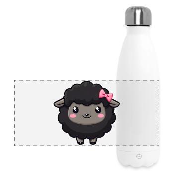 black sheep - Panoramic Thermal Bottle 500 ml - white - Front