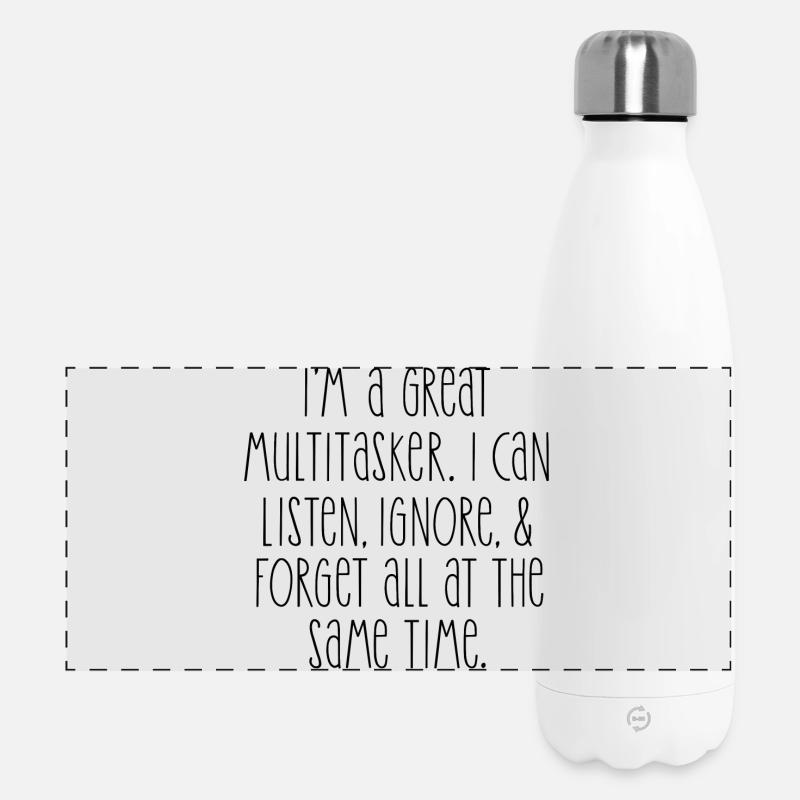 Multitasker - Panoramic Thermal Bottle 500 ml - white