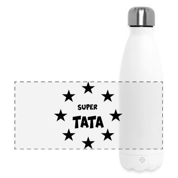Super Tante - Panorama Isolierflasche 500 ml - Weiß - Vorne