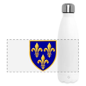 lilies - Panoramic Thermal Bottle 500 ml - white - Front