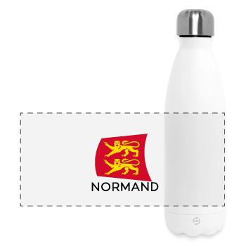 Normandy - Panoramic Thermal Bottle 500 ml - white - Front