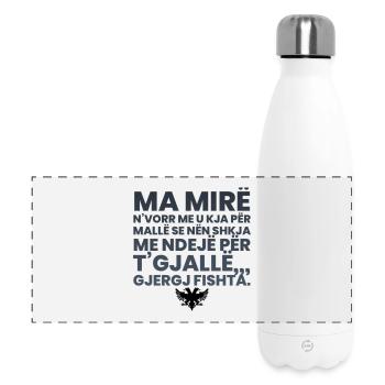 Fishta - Panorama Isolierflasche 500 ml - Weiß - Vorne
