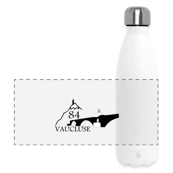 Vaucluse - Gourde isotherme panoramique 500 ml - blanc - Devant