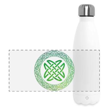 Celtic Knot - Panoramic Thermal Bottle 500 ml - white - Front