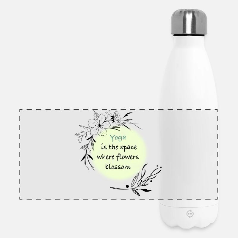 Yoga - Panoramic Thermal Bottle 500 ml - white