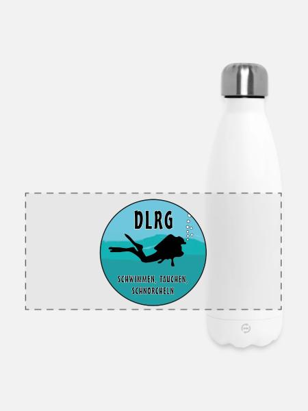 DLRG - Panorama Isolierflasche 500 ml - Weiß