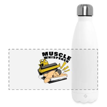 Muscle Whisperer - Panoramic Thermal Bottle 500 ml - white - Front