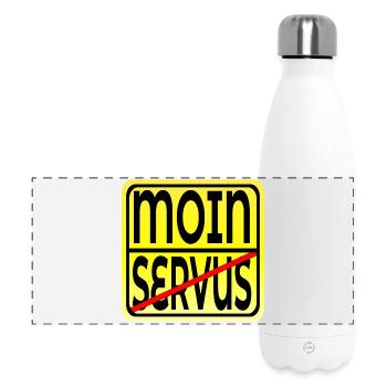 UMZUG MÜNCHEN BAYERN HAMBURG - Panorama Isolierflasche 500 ml - Weiß - Vorne