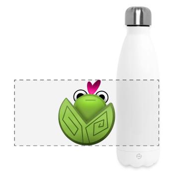 Crôa d'amour! - Panoramic Thermal Bottle 500 ml - white - Front