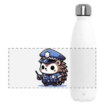 Patrol Pals - Brave Hedgehog - Panoramic Thermal Bottle 500 ml - white - Front