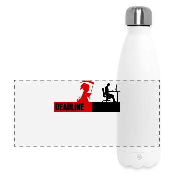 Bugfixing Skripting Dev Computerfreak Developer - Panorama Isolierflasche 500 ml - Weiß - Vorne