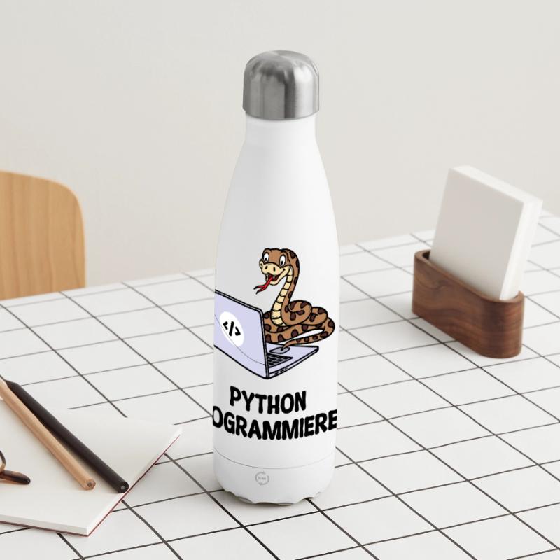 Programmierer Computer Code Developer Statement Panorama Isolierflasche 500 ml