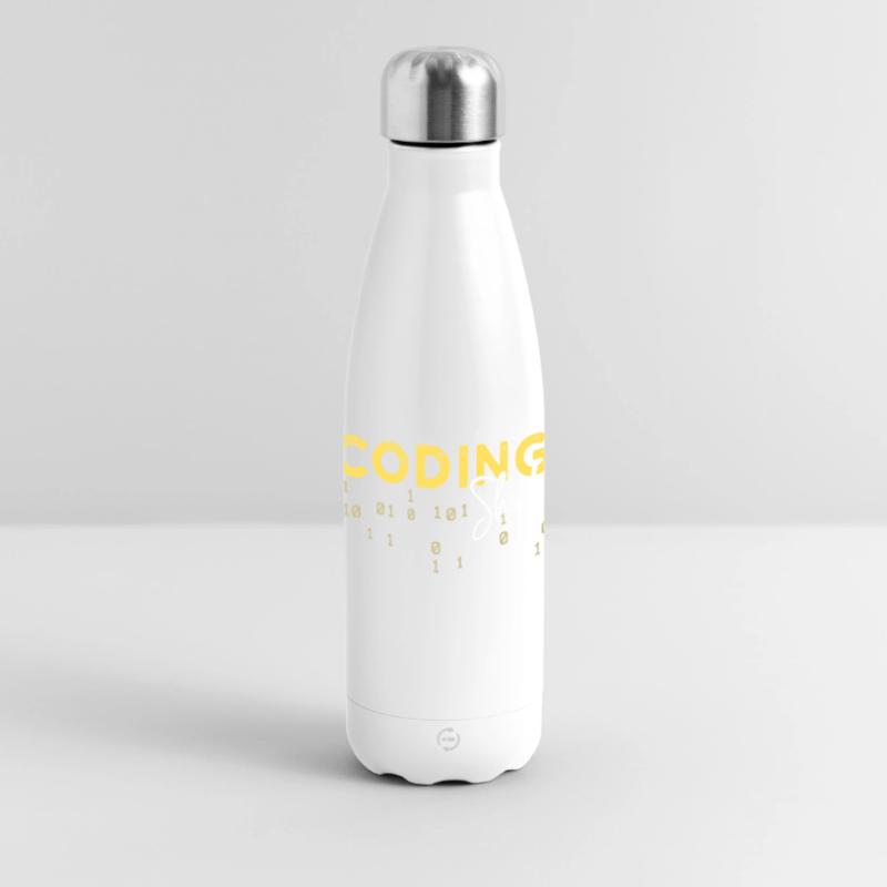 Coden Statement Developer Programmierer Skripting Panorama Isolierflasche 500 ml